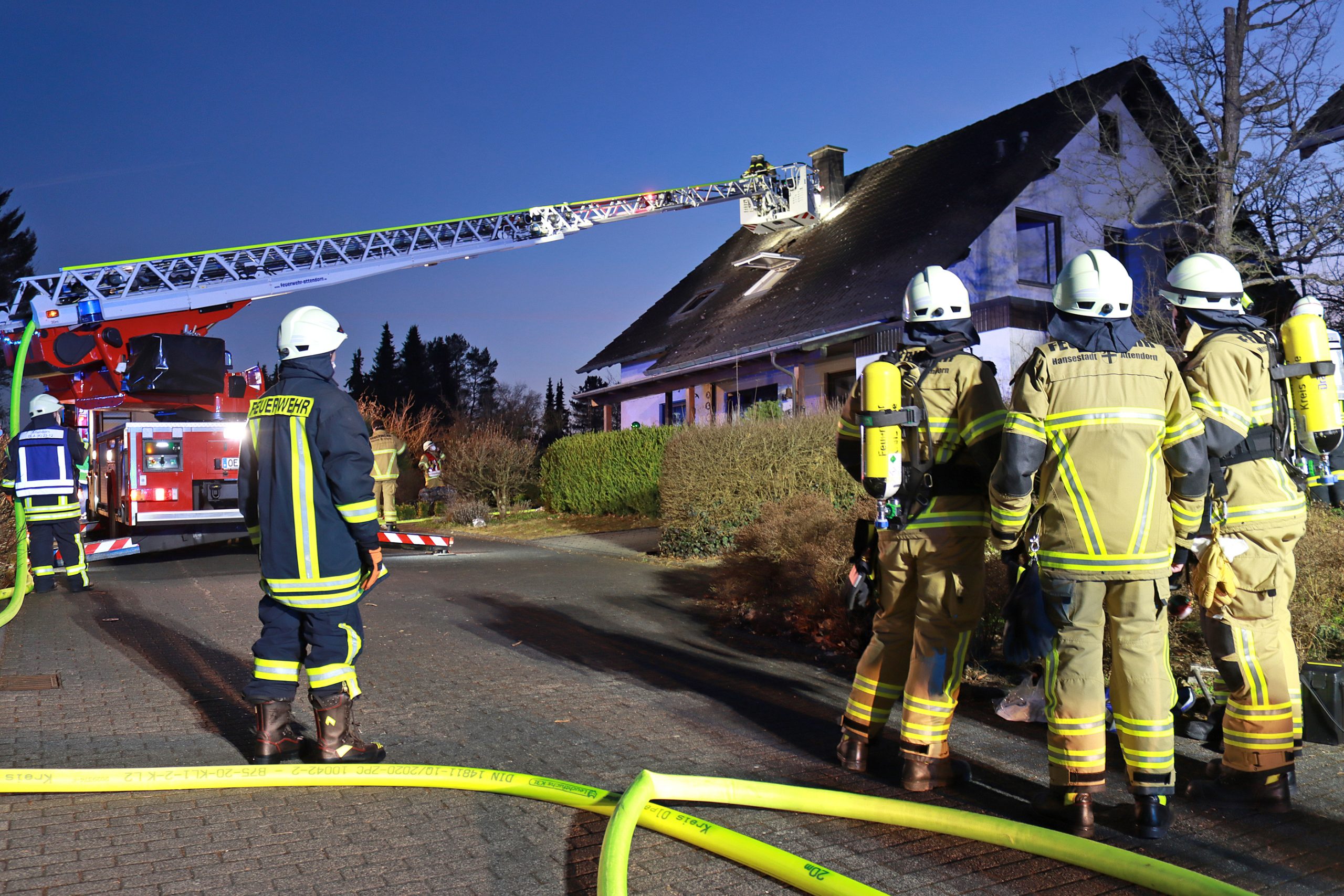 Einsatz für die Feuerwehr Attendorn