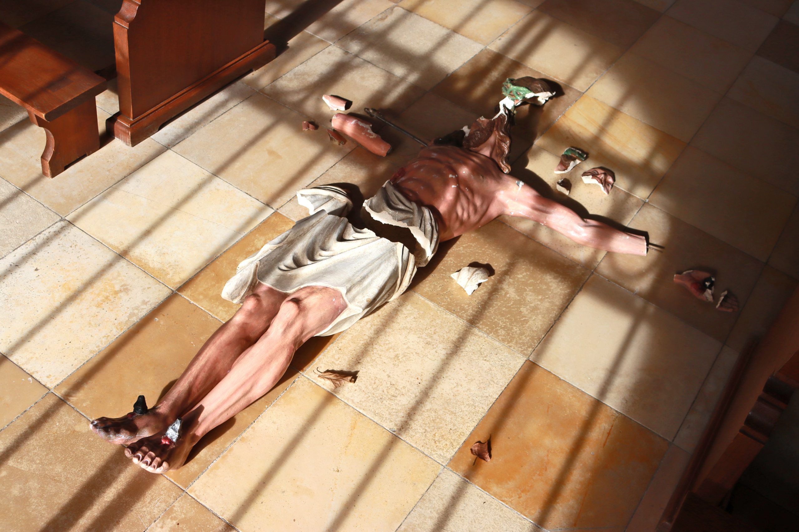 Der zerstörte Christus-Korpus