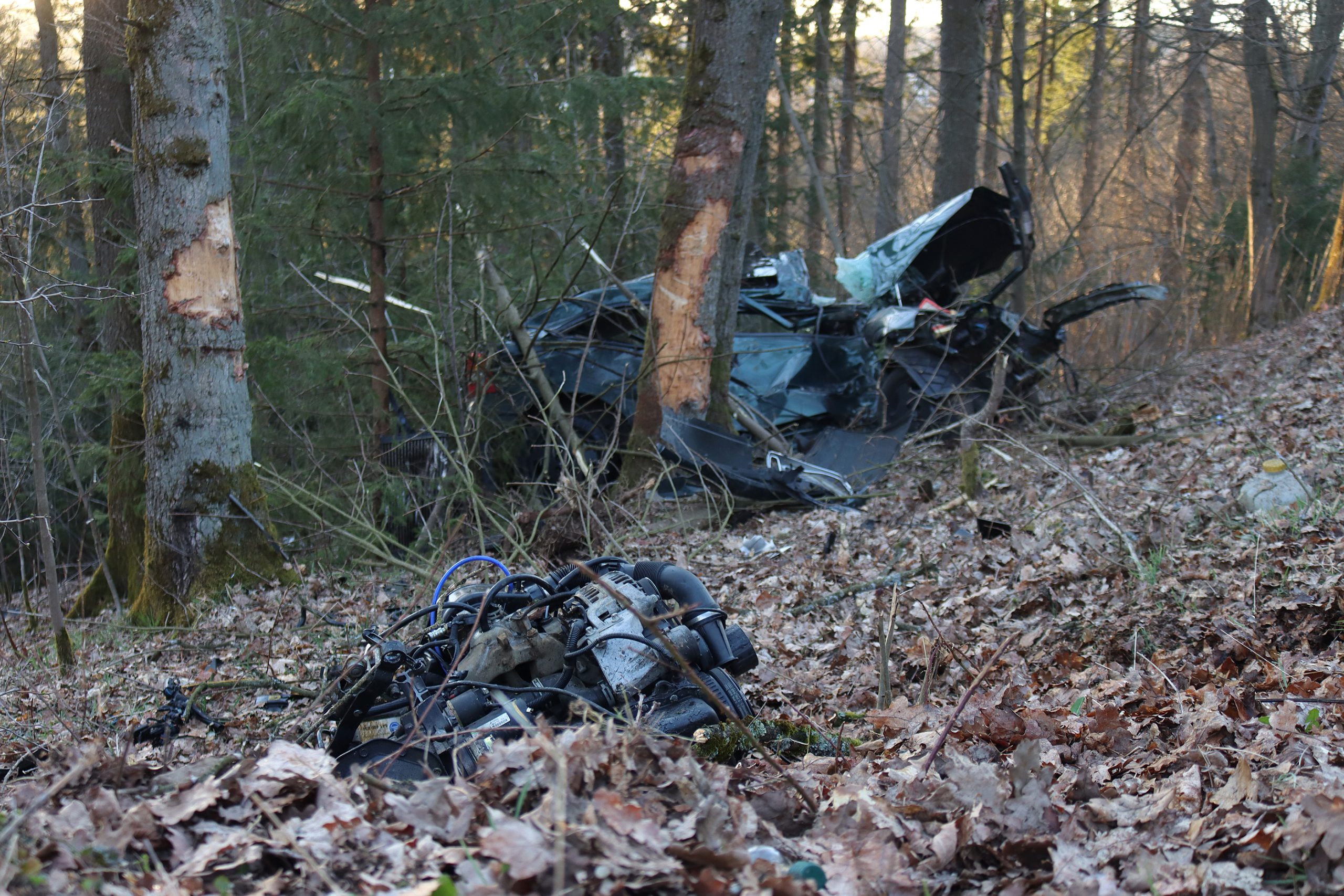 Unfall in Olpe-Stade