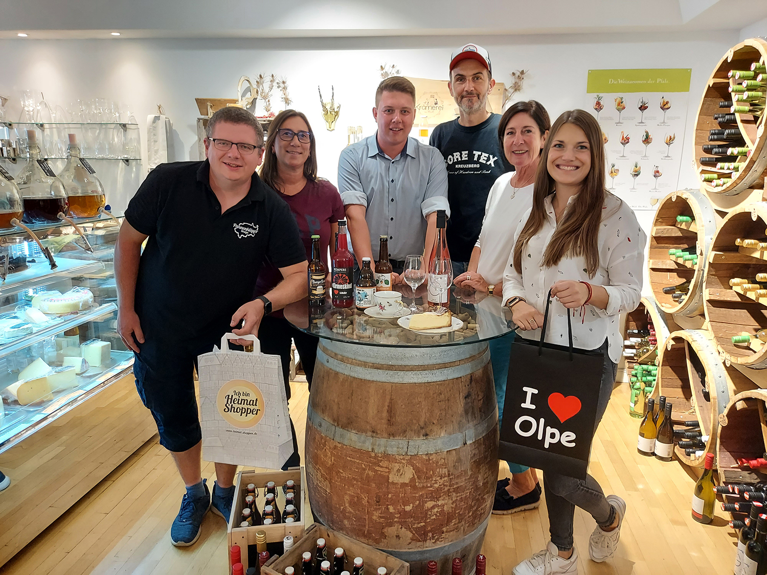 Heimat shoppen in der Kreisstadt Olpe