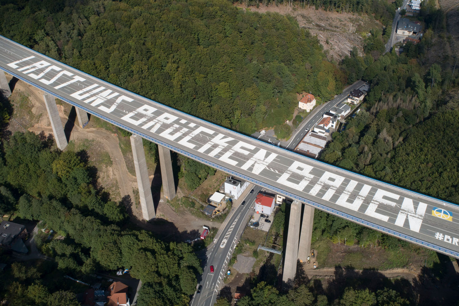 Sprengabbbruch für Talbrücke vergeben