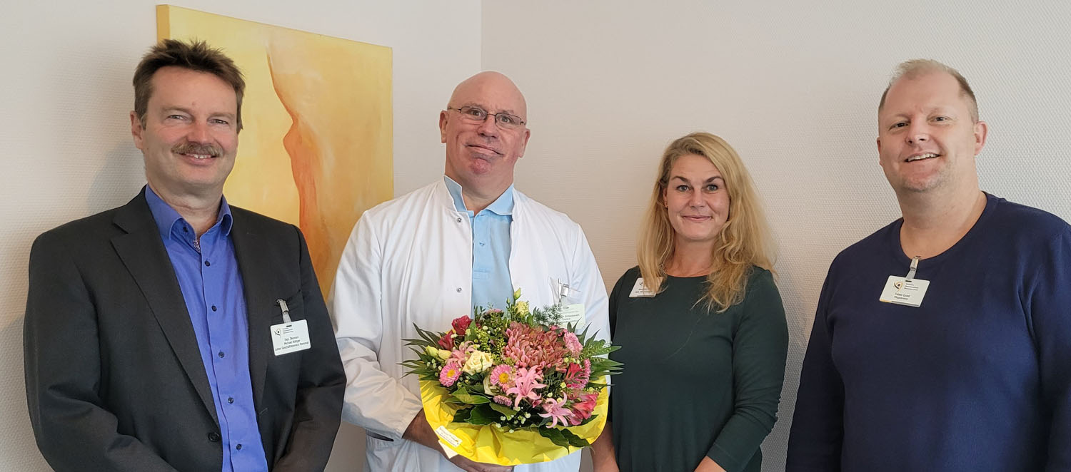 Dr. med. Jürgen Schwickerath feiert Dienstjubiläum