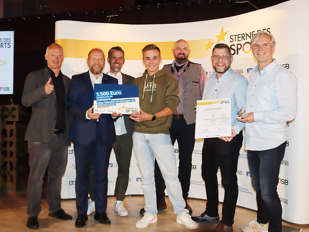 MTB Wendener Land holt „Kleinen Stern in Silber“