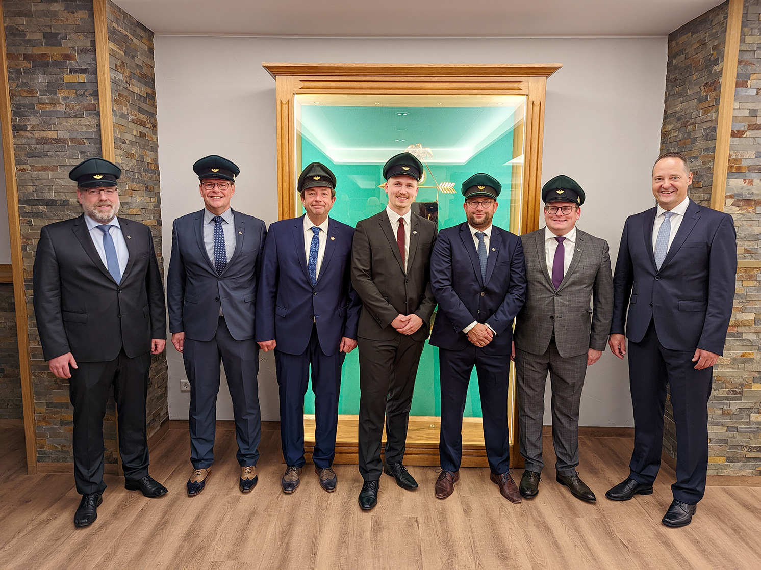 Drei neue Offiziere im Olper Schützenvorstand