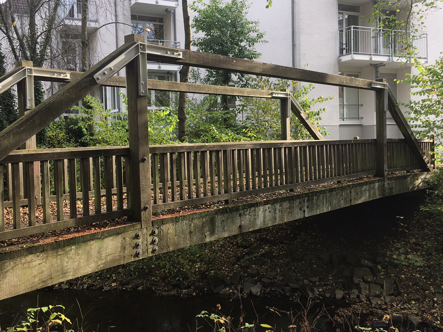 Fußgängerbrücke Gerberweg wieder geöffnet