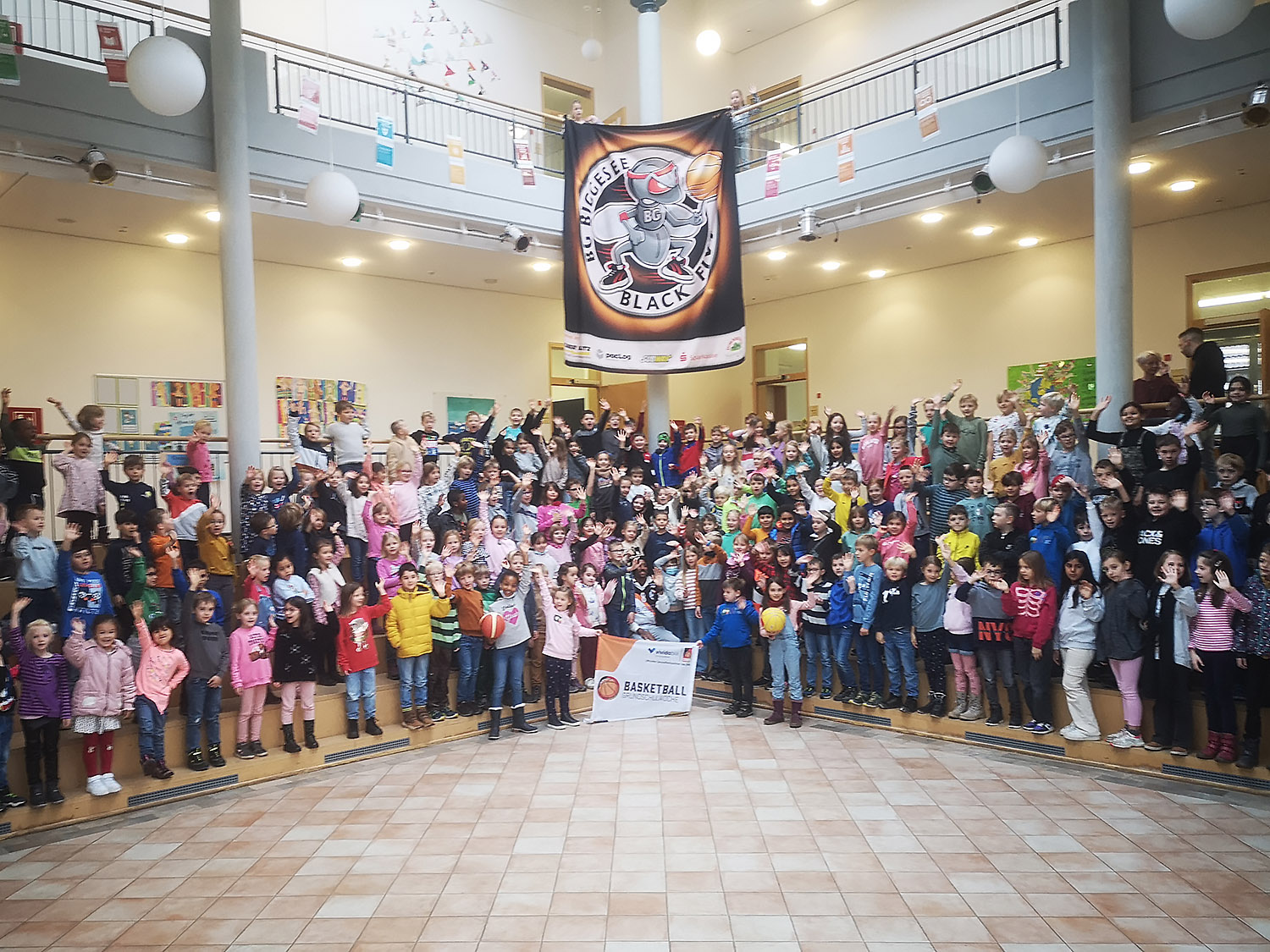 Dunks und Dribblings an der Gallenberg Schule