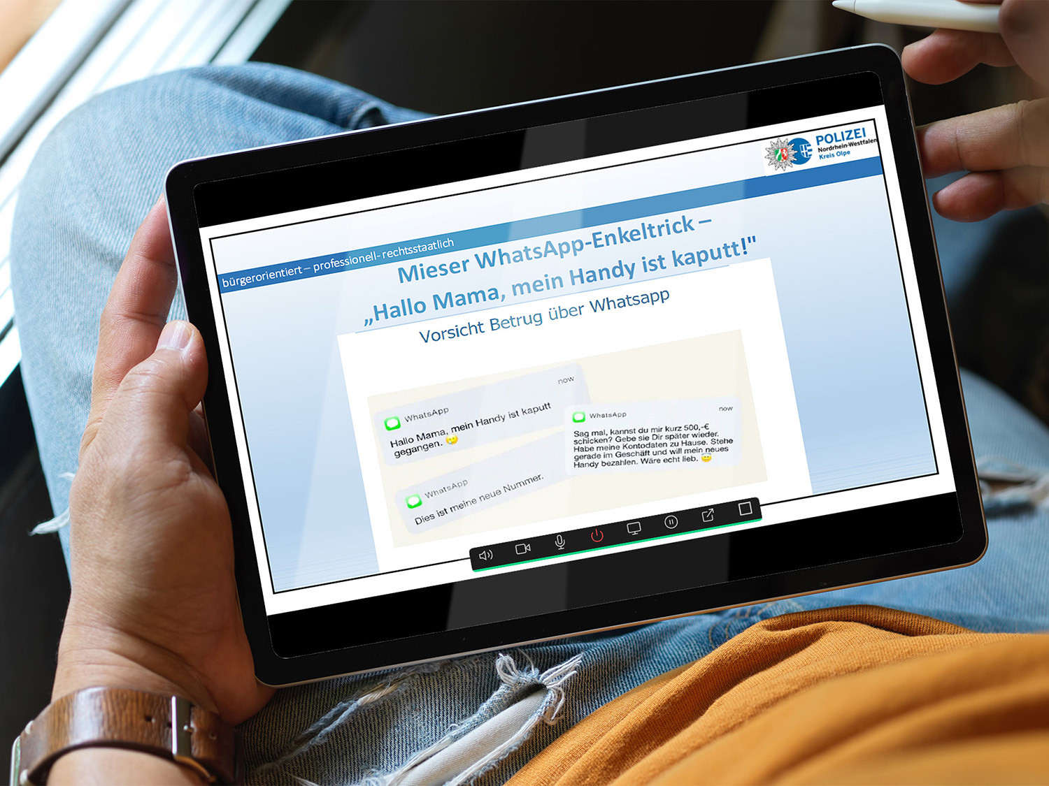 Sich selbst und Angehörige vor Betrug schützen