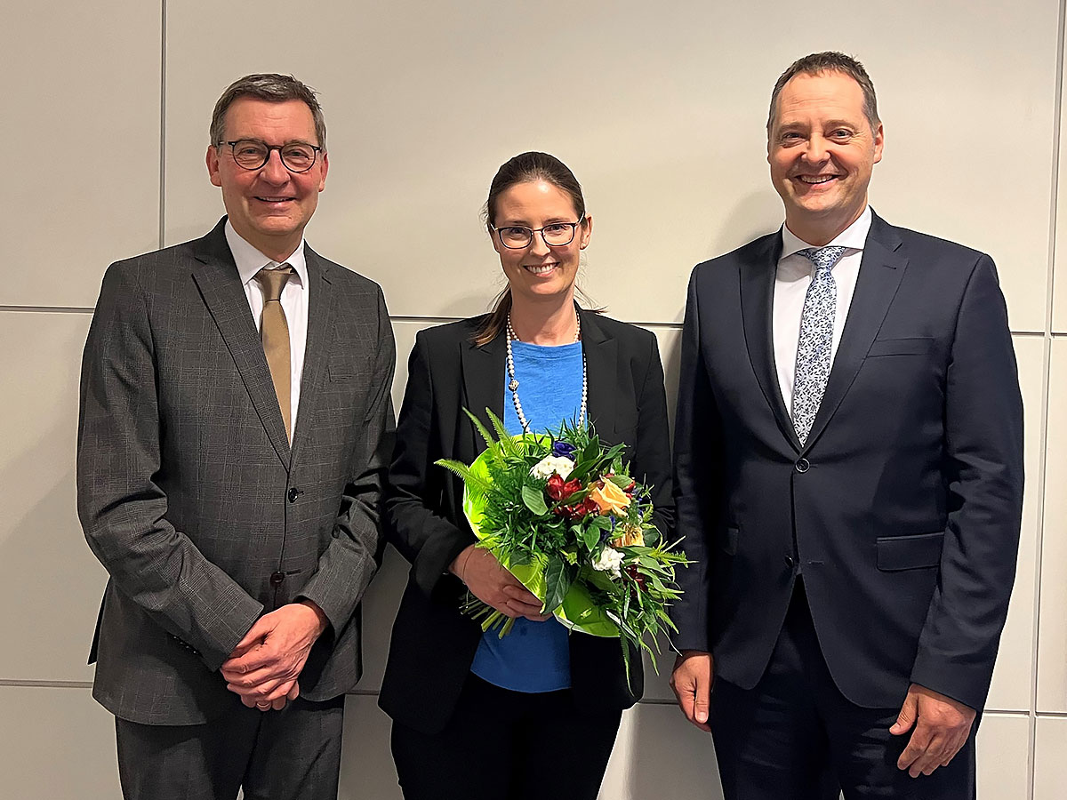 Judith Feldner bleibt Technische Beigeordnete der Kreisstadt Olpe