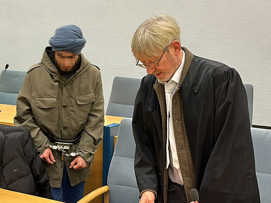 Prozessauftakt am Landgericht Siegen – hat 24-Jähriger seine Lebensgefährtin getötet?