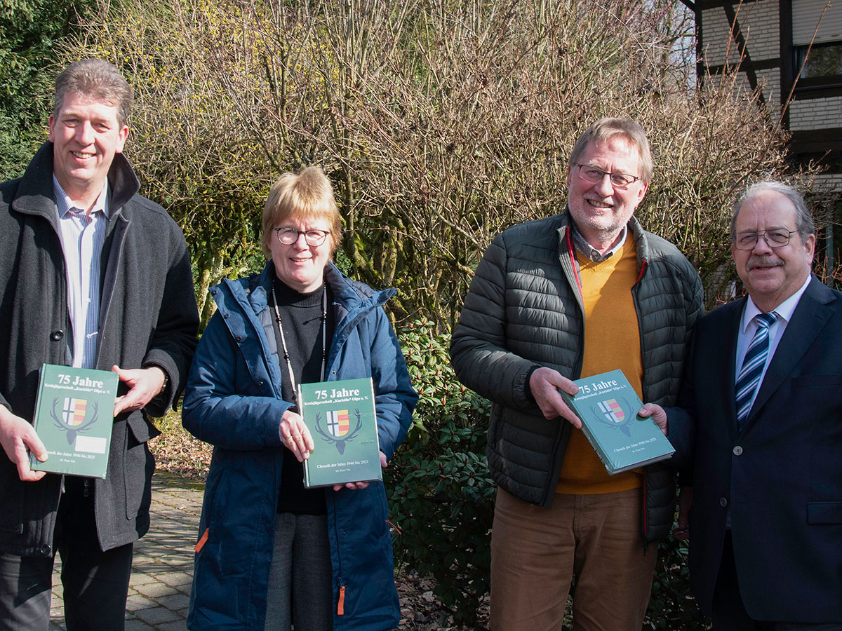 Kreisjägerschaft „Kurköln“ Olpe e. V. erhält Sparkassen-Spende