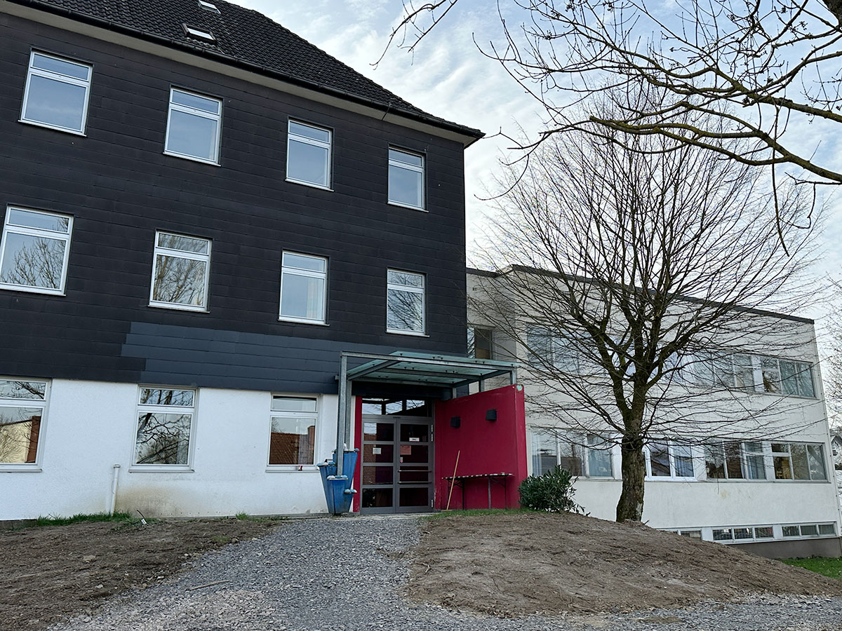 Zentrale Unterbringung in Heggen kurz vor dem Start