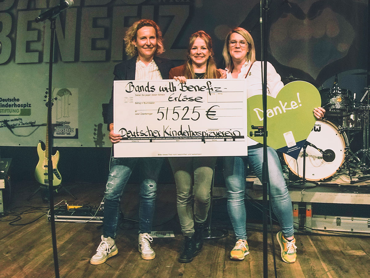 Mehr als 50.000 Euro Reinerlös für den Deutschen Kinderhospizverein e.V.