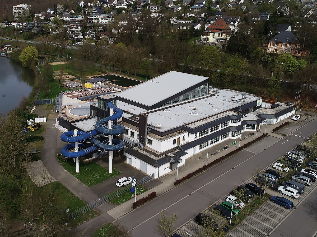 Komplette Technik des Lehrschwimmbeckens abgesoffen