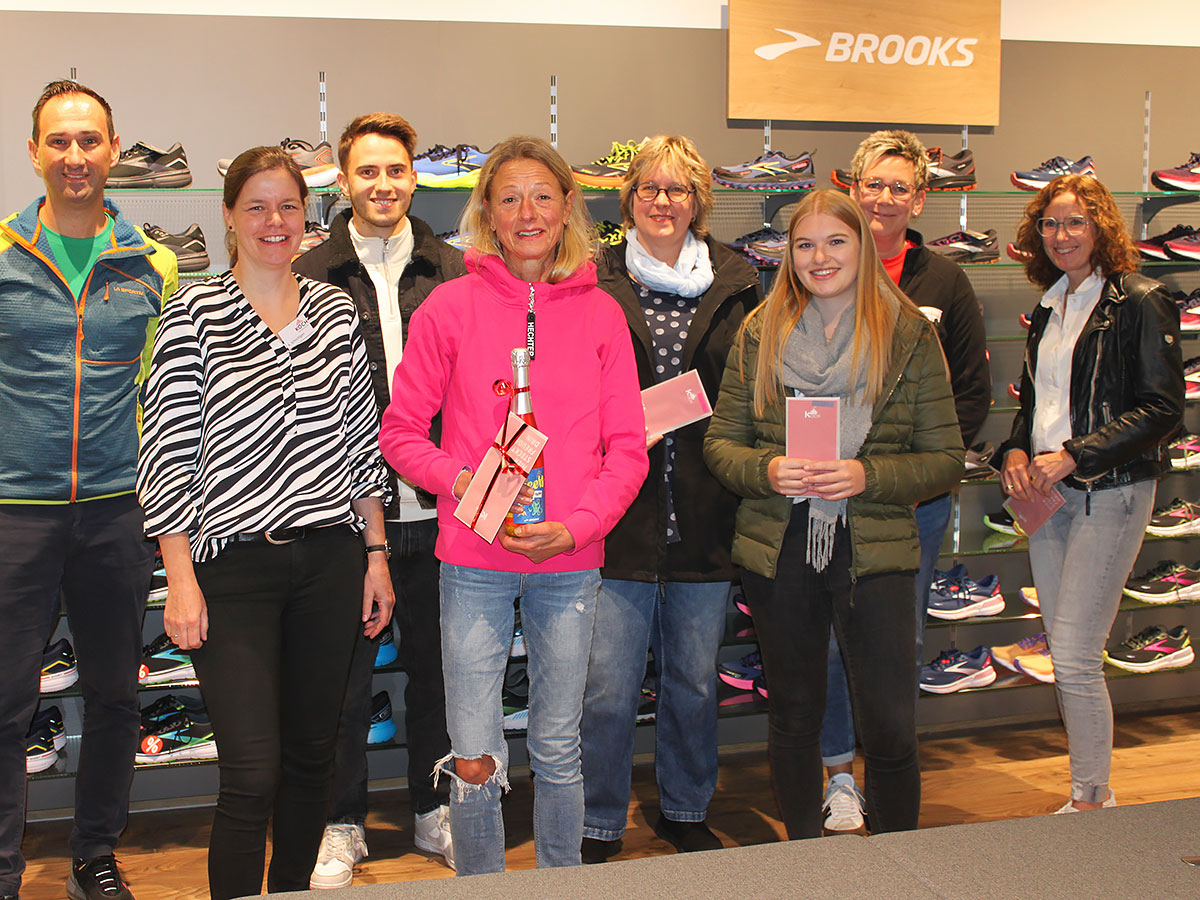 Über zwei Millionen Schritte in 92 Tagen