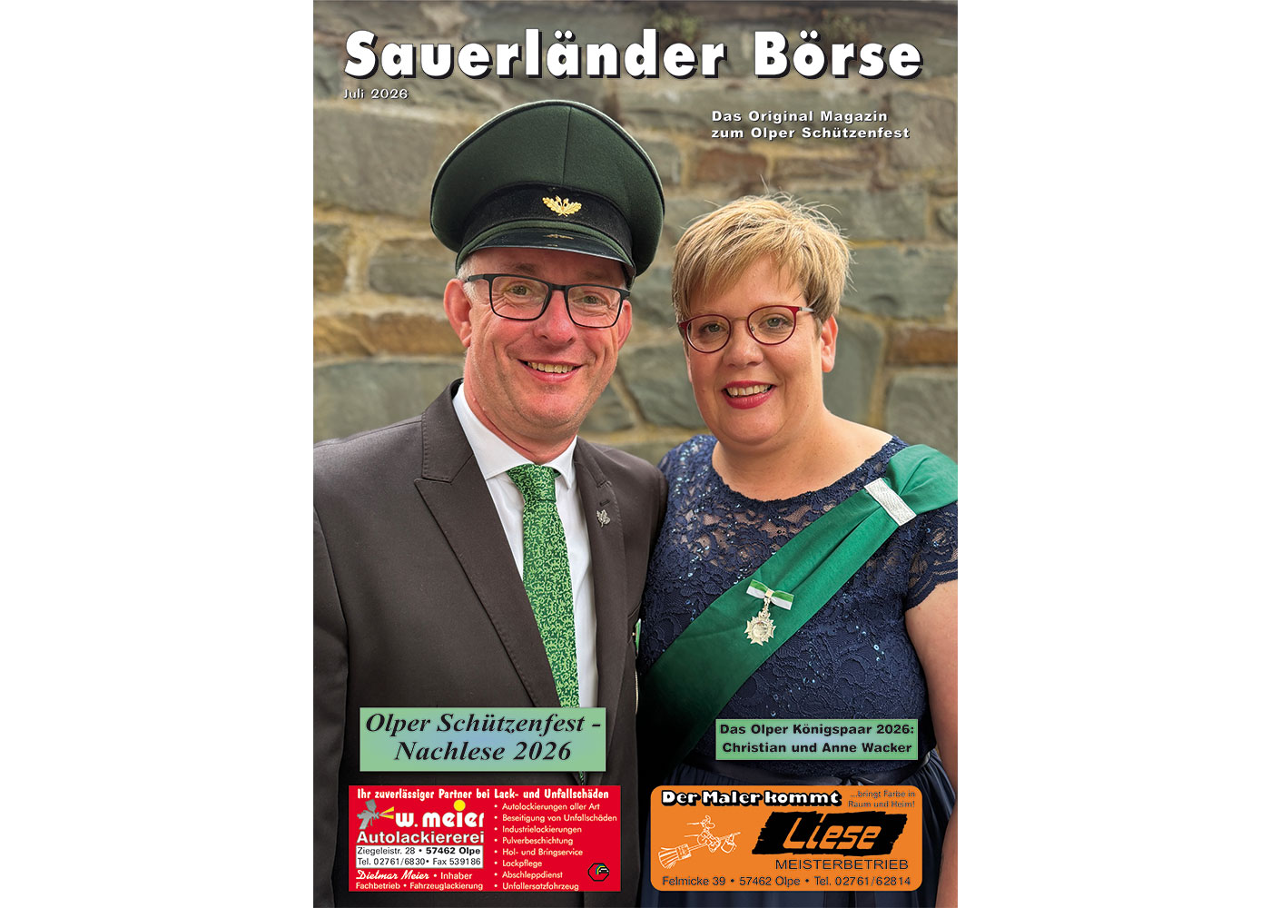 Schützenfest Olpe 2026 – die Nachberichterstattung